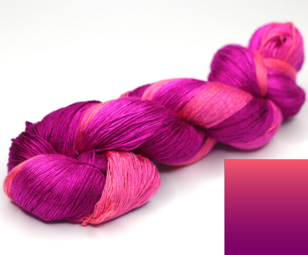 KALANG2 - hand dyed yarn - 200g ball - mulberry silk - 333 Mira