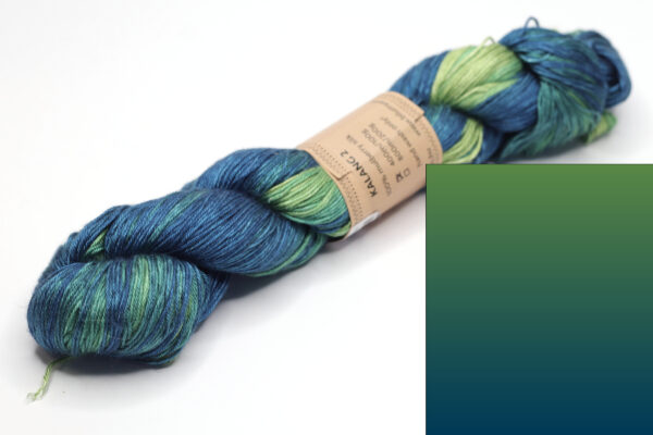 KALANG2 - hand dyed gradient yarn - pure silk - 331 Sebi