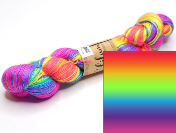 KALANG2 - hand dyed gradient yarn - pure silk - 339 Pisti