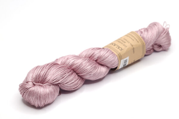 KALANG2 - hand dyed semisolid yarn - 100g - mulberry silk - 432-1 light mauve