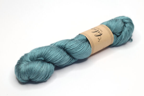 KALANG2 - hand dyed semisolid yarn - 100g - mulberry silk - 516-2 cadet blue