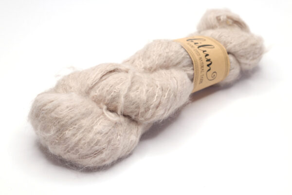 MALUMALU - hand dyed semisolid yarn - 100g - suri alpaca-silk - 462-1 beige
