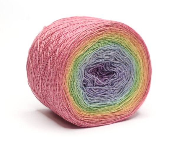 PATO - hand dyed gradient yarn - 200g ball - silk and baby camel - 17 Helka - Image 2