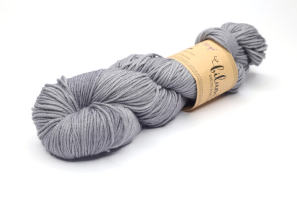 ROKROK - hand dyed semisolid yarn - 120g - merino wool - 413-2 grey