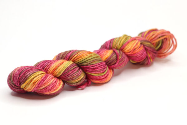 ROKROK - hand dyed multiple gradient yarn - 60g - merino wool - 241009