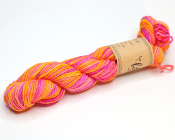 ROKROK - hand dyed multiple gradient yarn - 60g - merino wool - H01 Summer Sunrise