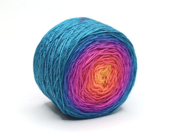 SNEK - hand dyed gradient yarn - merino wool - 337 Bianka