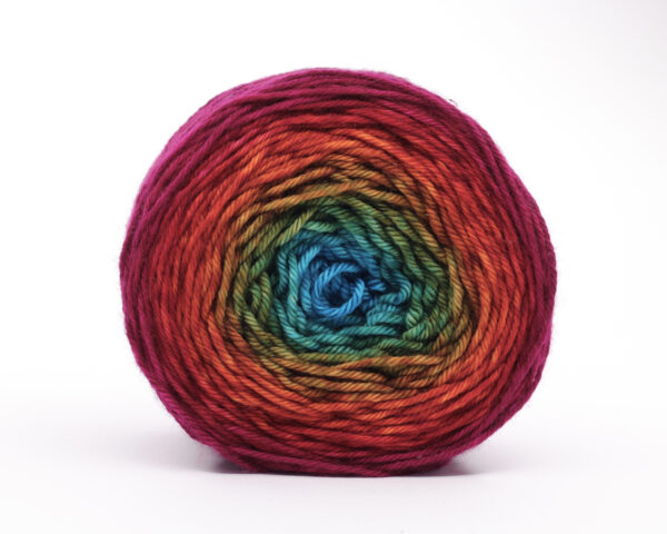 TUPTUP - hand dyed gradient yarn 115g - merino wool - 326 PATRÍCIA