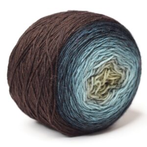 LOLI - hand dyed gradient yarn - 100g ball - merino wool - 251 Borisz