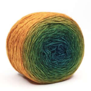 SNEK - hand dyed gradient yarn 100g - merino wool - 15 ILLÉS