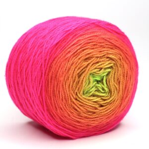 SNEK - hand dyed gradient yarn - merino wool - 36 Rebeka