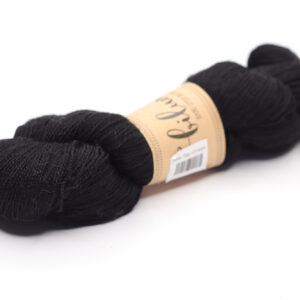 SNEK - hand dyed semisolid yarn - 100g - merino wool - 413 black