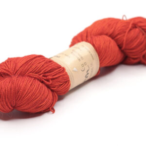 SNEK - hand dyed semisolid yarn - 100g - merino wool - 460-2 saffron orange