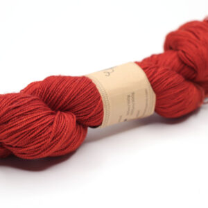 SNEK - hand dyed semisolid yarn - 100g - merino wool - 460-3 dark saffron orange