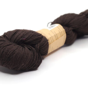 SNEK - hand dyed semisolid yarn - 100g - merino wool - 462-4 very dark brown