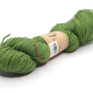 SNEK - hand dyed semisolid yarn - 100g - merino wool - 523 moss green