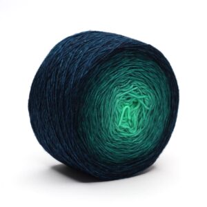 LOLI - hand dyed gradient yarn - 150g/750m - merino wool - 340 Olgi