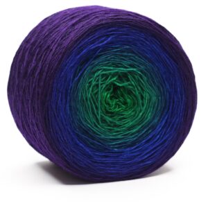 LOLI - hand dyed gradient yarn - 200g ball - merino wool - 20 Merse