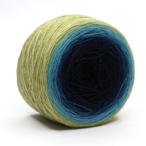 LOLI - hand dyed gradient yarn - 200g ball - merino wool - 251 Borisz