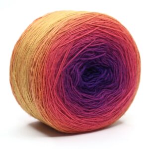 LOLI - hand dyed gradient yarn - 200g ball - merino wool - 341 GIzi