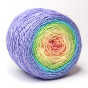 LOLI - hand dyed gradient yarn - 100g ball - merino wool - 17 HELKA