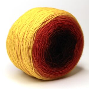 LOLI - hand dyed gradient yarn - 100g ball - merino wool - 250401 (OOAK)