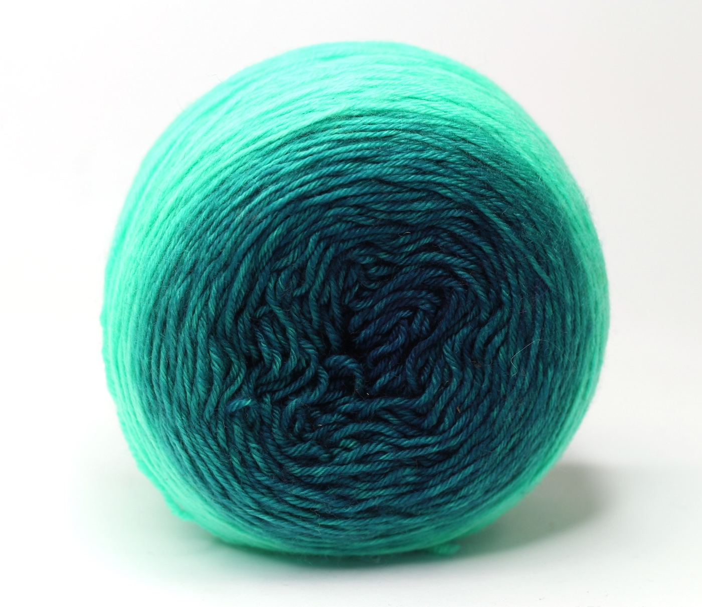 LOLI - hand dyed gradient yarn - 100g ball - merino wool - 340 Olgi - Image 3