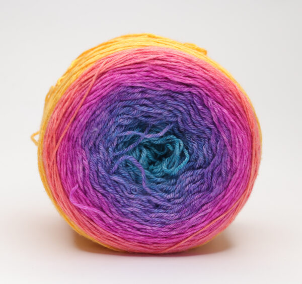 MARMAR - hand dyed gradient yarn 200g - merino/silk - 337 BIANKA - Image 2
