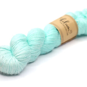 MARMAR - hand dyed semisolid yarn - merino/silk 100g - 422-1 light aqua
