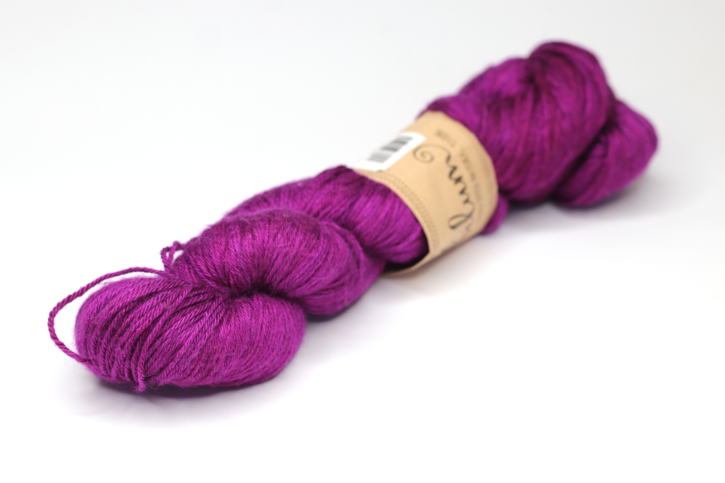 MARMAR - hand dyed semisolid yarn - merino/silk 100g - 470-3 berry pink