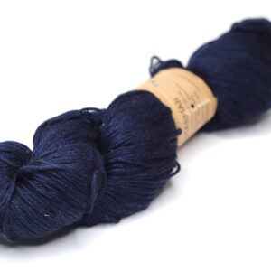 MARMAR - hand dyed gradient yarn - merino/silk 100g - 521 dark midnight blue