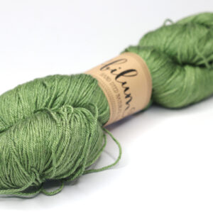 MARMAR - hand dyed gradient yarn - merino/silk 100g - 522 moss green