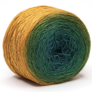PATO - hand dyed gradient yarn - 200g ball - silk and baby camel - 15 Illés