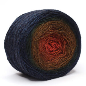 PATO - hand dyed gradient yarn - 200g ball - silk and baby camel - 279 MELINDA