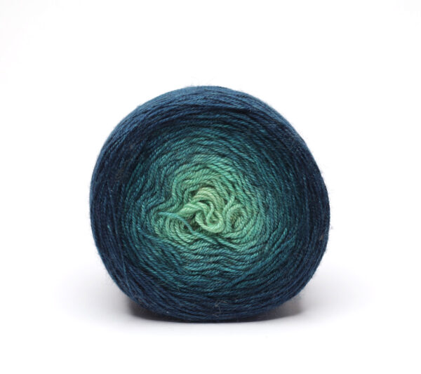PATO - hand dyed gradient yarn - silk and baby camel - 340 OLGI - Image 2