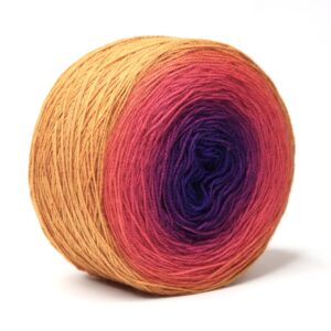 SNEK - hand dyed gradient yarn - 200g ball - merino wool - 341 Gizi