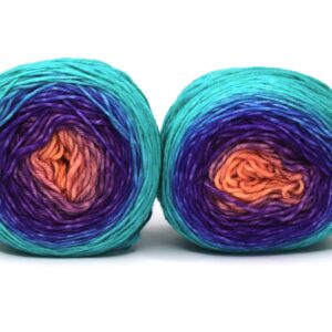 SOK - hand dyed gradient yarn for socks - 2x50g - 250609 (OOAK)