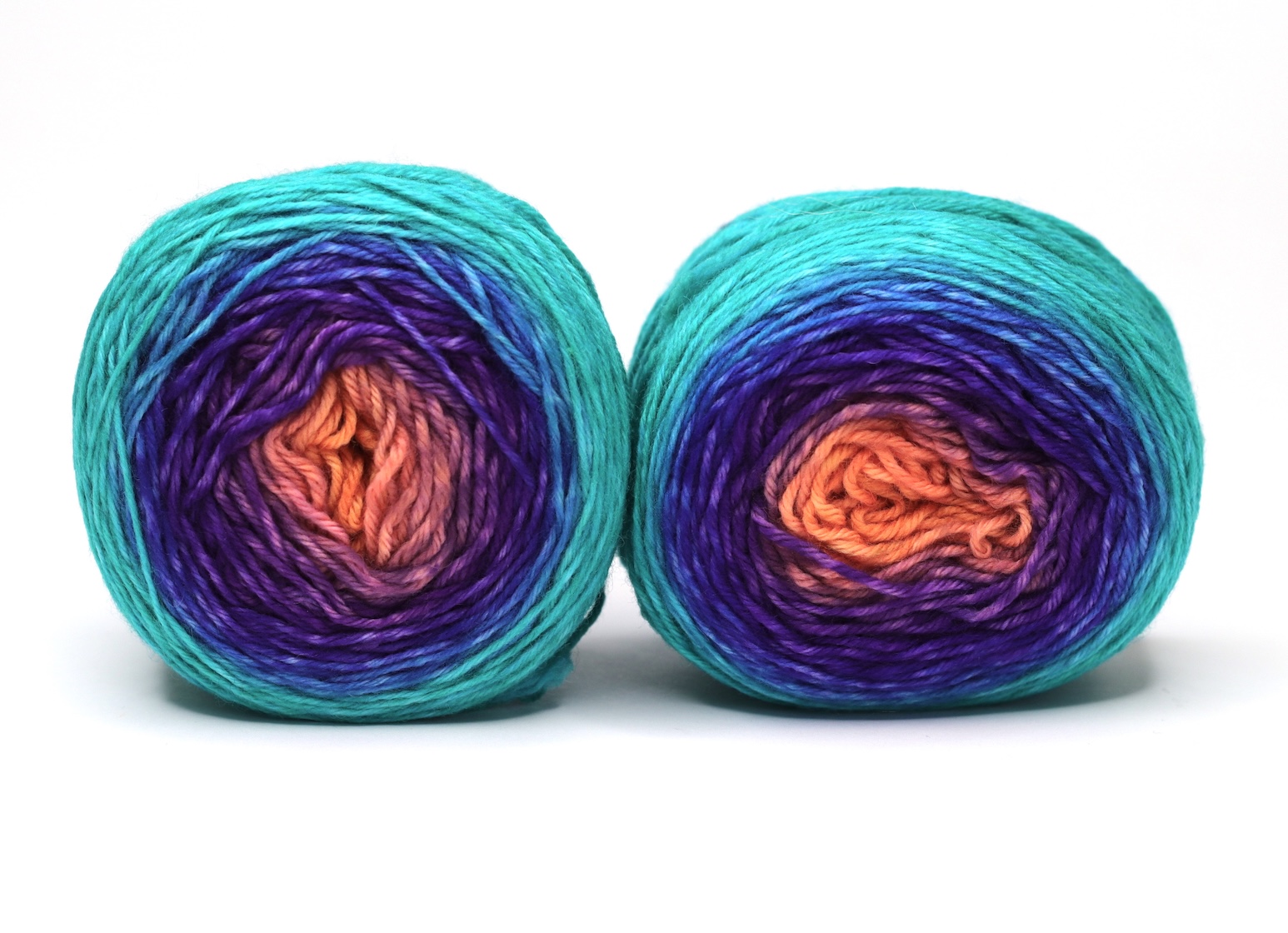 SOK - hand dyed gradient yarn for socks - 2x50g - 250609 (OOAK)