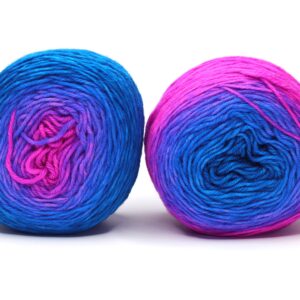 SOK - hand dyed gradient yarn for socks - 2x50g - 250610 (OOAK)