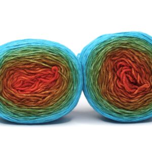 SOK - hand dyed gradient yarn for socks - 2x50g - 250614 (OOAK)