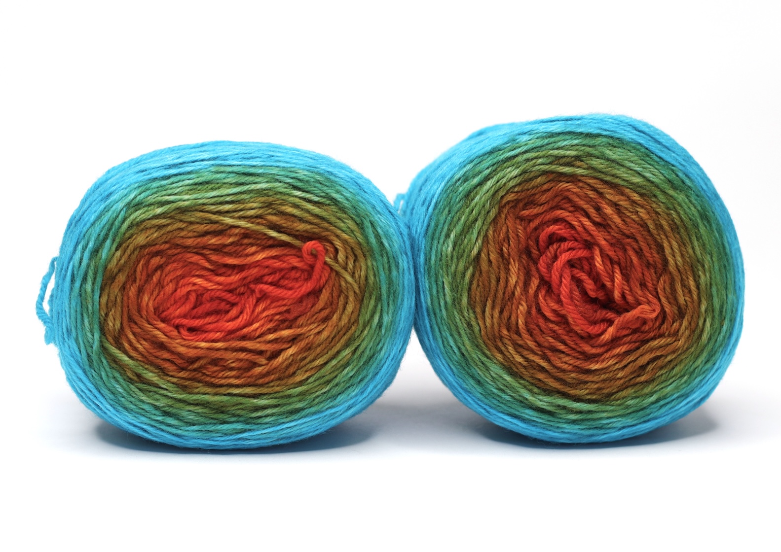 SOK - hand dyed gradient yarn for socks - 2x50g - 250614 (OOAK)