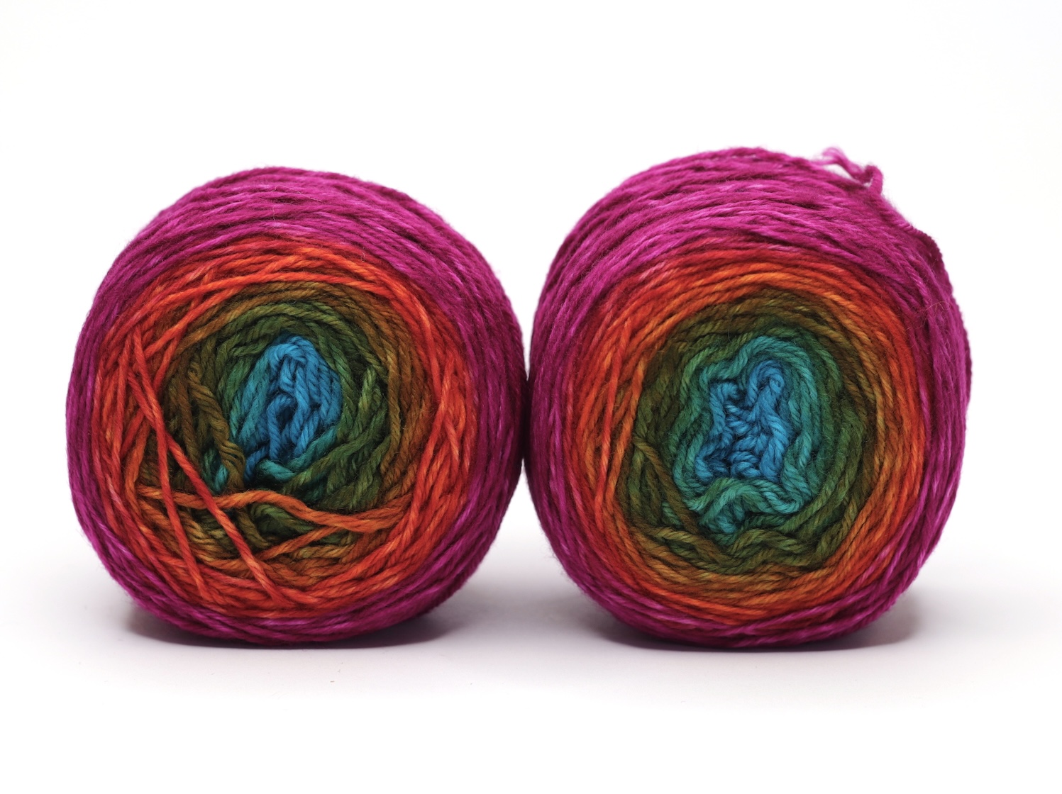 SOK - hand dyed gradient yarn for socks - 2x50g - 326 Patrícia