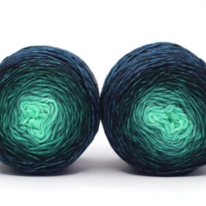 SOK - hand dyed gradient yarn for socks - 2x50g - 340 Olgi