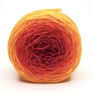 TUPTUP - hand dyed gradient yarn 115g - merino wool - 250622 (OOAK)