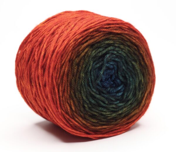 TUPTUP - hand dyed gradient yarn 115g - merino wool - 279 MELINDA - Image 2