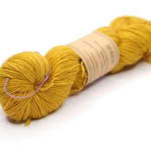 SPAIDA - hand dyed gradient yarn - 100g merino wool - 505-2 mustard yellow