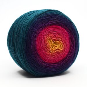 SPAIDA - hand dyed gradient yarn - 200g merino wool - 24 Elena
