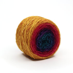SPAIDA - hand dyed gradient yarn - 50g merino wool - 24 Elena