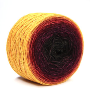LOLI - hand dyed gradient yarn - 100g ball - merino wool - 2511166 (OOAK)
