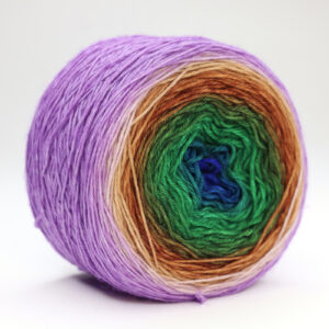 LOLI - hand dyed gradient yarn - 100g ball - merino wool - 2511178 (OOAK)